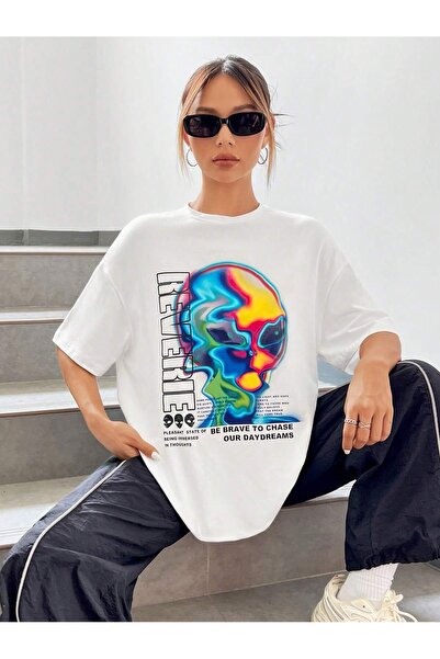 donamod Σχεδιασμός κινουμένων σχεδίων και γραφικών οπτικών ειδών Oversize T-s...