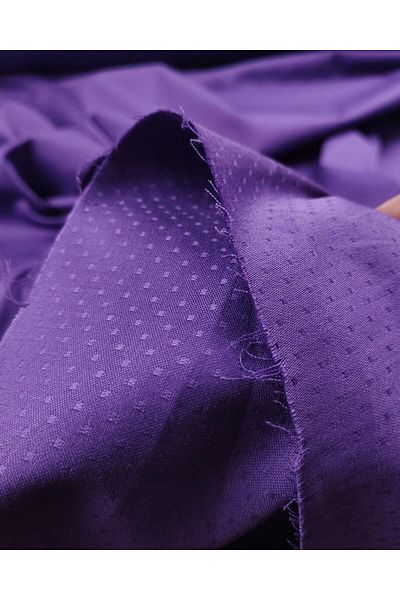 Kumaş Parça Cotton Woven in Vivid Purple Color Width: 150