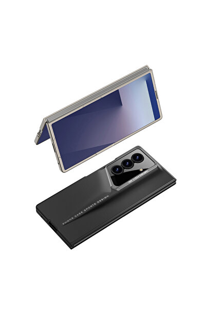 Nezih Case Samsung Galaxy Z Fold 7 Kılıf Ultra İnce Kamera Korumalı Sert Rubber Procase Kapak