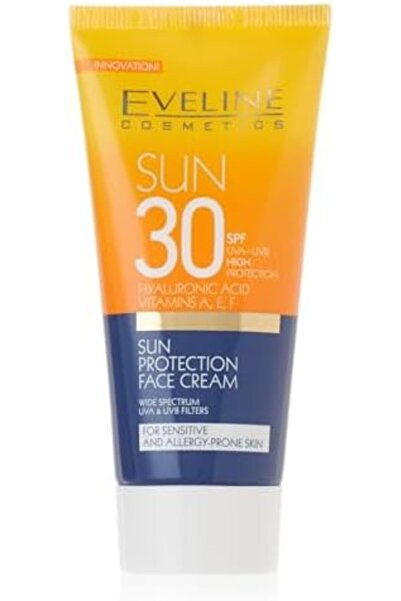 Eveline Cosmetics كريم واقي من الشمس للوجه بعامل حماية من الشمس SPF30 - 50 مل