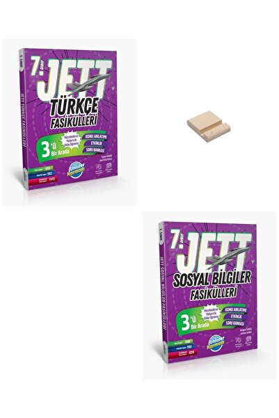 Ünlüler Karması 7. Sınıf JETT Türkçe ve Sosyal Bilgiler Fasikülleri