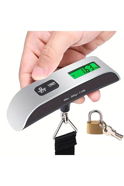 Generic ميز‎ان الكتروني رقمي لوزن حقائب وامتعة السفر ا