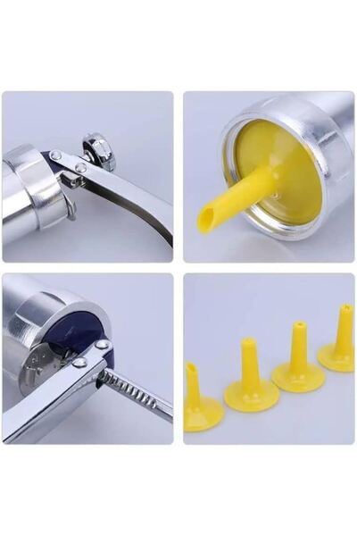 Generic Cookie maker set, with multiple molds and nozzles.