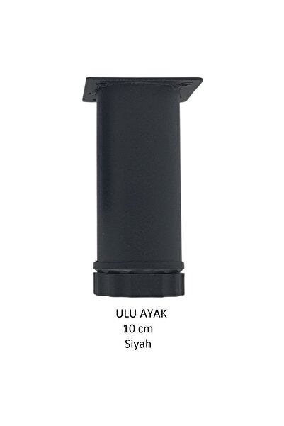 Adilon ULU AYAK 10cm, inclusiv șuruburi, negru