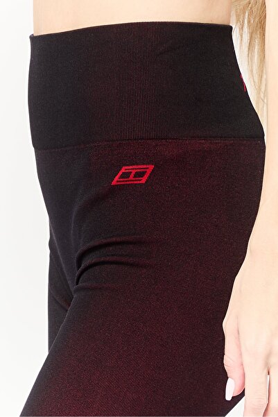 Tommy Hilfiger Women Sportswear Fit Brand Logo Training Leggings, Red