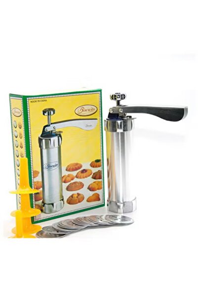 Generic Cookie maker set, with multiple molds and nozzles.