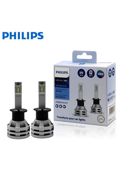 choice2 H1 Philips Ultinon Essential G2 LED H1 H4 H7 H8 H11 H16 HB3 HB4 H1R2 9003 9005 9006 9012 6500K Car H