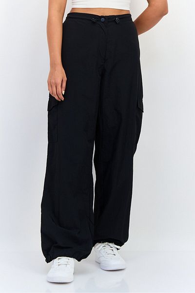 Koton Ole X Women Regular Fit Solid Track Pants, Black