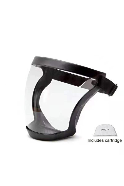 Choice قناع أسود مع فلتر مضاد للضباب والغبار والرذاذ، قناع وجه رياضي لركوب ال...