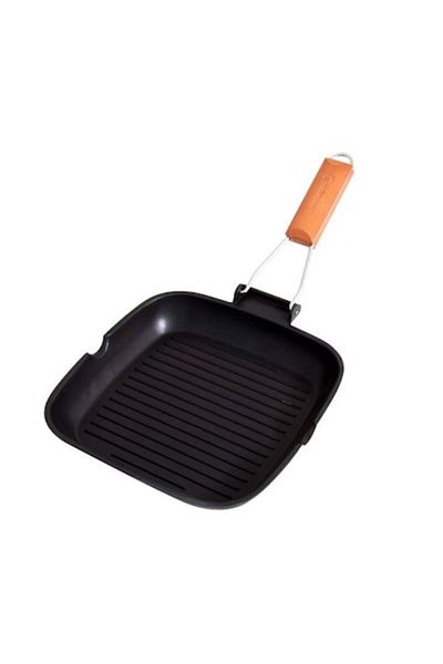 OEM Tigaie grill Grunberg, 36 cm, Negru