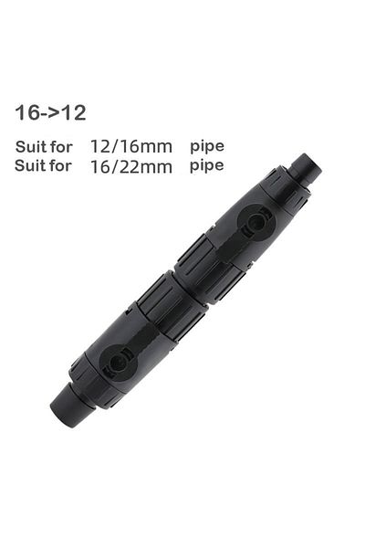 Choice 16-12mm Aquarium Filter Water Tap Quick Release Connector Pipe Separation Joint Flow Valve Eheim Acc