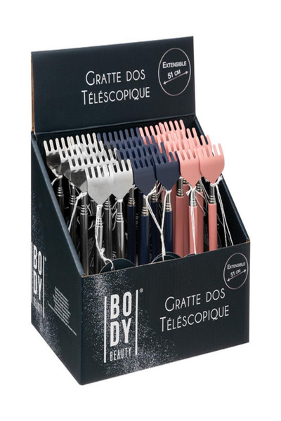 Five Simply Smart Telescopic Extendable Stainless-Steel Back Scratcher