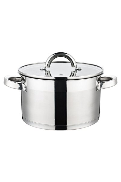 OEM Set 2 x Oale din Inox Grunberg, cu Capac, 26 cm, 7.4 l