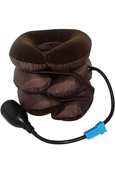 Al Rayyan Sports Inflatable Neck Traction Device, Portable Neck Support