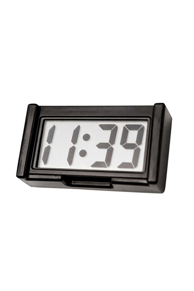 Choice ساعة حائط إلكترونية سوداء قابلة للالتصاق بشاشة كبيرة منزلية رقمية ساعة...