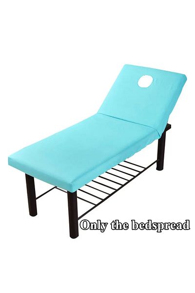 Choice 70x190cm Blue Quilt Cover SPA Fitted Sheet Massage Table Beauty Salon Massage Bedsheet Soft Face Bre