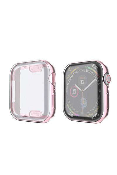 Choice Series 456 SE 40mm Rose Pink Cover for Apple Watch Ultra 9 8 7 6 SE 5 4 Screen Protector for iWatch