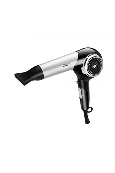 Zilan Hair Dryer, 1800W Power, 3 Temperature Levels, Gray-Black / Z-LINE 2946