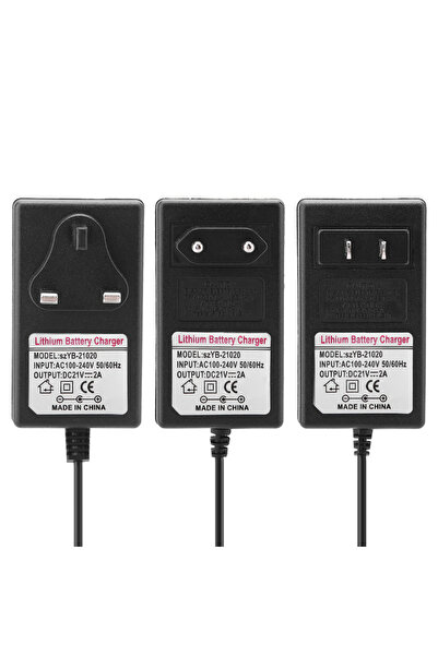 choice2 محول طاقة شحن آمن لبطاريات الليثيوم أيون، رمادي داكن، يعمل بجهد 100-2...