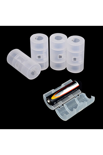 Choice KOQZM 4Pcs/set AA Battery To Size C Cases Box Adapters Converter Holde...