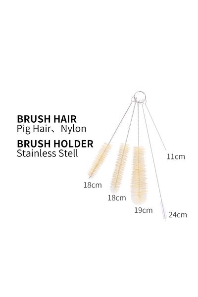 Choice 5 pieces Straw cleaning brush good for bottles cups baby bottles residue removal bottle tips small m