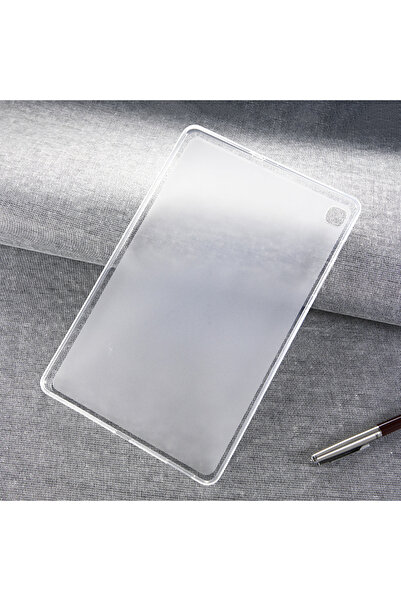 Choice جراب أبيض للتابلت A7 8.7 T220 T225، غطاء TPU مزود بوسادة هوائية للتابل...