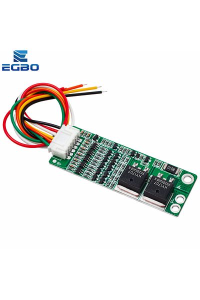 Choice EGBO 1PCS 5S 15A Li-ion Lithium Battery BMS 18650 Charger Protection Board 18V 21V Cell Protecti...