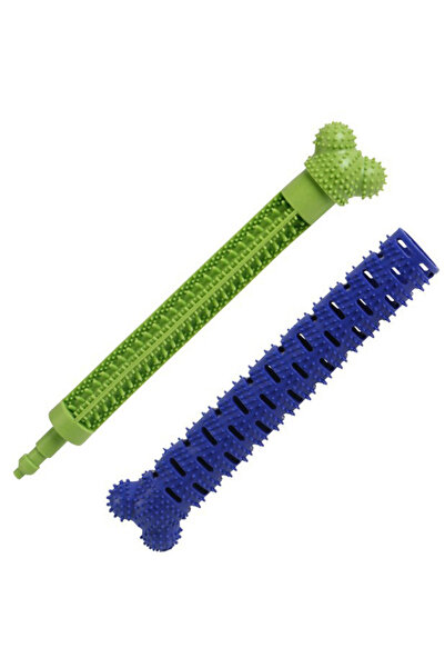 Choice عصا طحن الأسنان من بلو دوج، أداة تنظيف وتدليك الأسنان من المطاط، لعبة ...