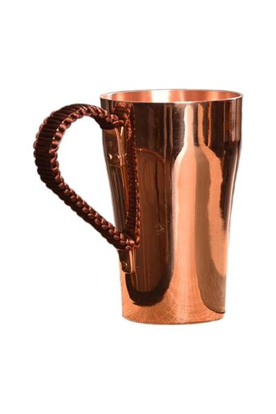 Choice A Copper Coffee Mug Handmade Pure Copper Cup Portable 400ml Water Mug Drinkware for Hot and Cold Wa.