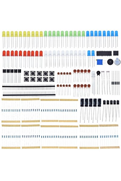 Choice مجموعة أدوات البدء الأساسية للمكونات الإلكترونية الجديدة لـ Arduino UN...