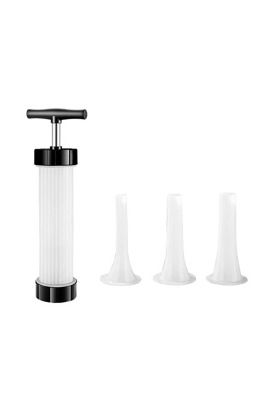 Choice 3 pcs Handmade Household Sausage enemator Kitchen Household Small Injection Sausage Filler Manual Me