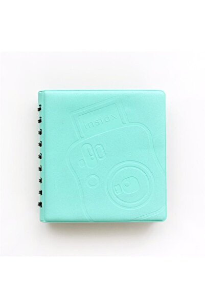 Choice ألبوم صور عالمي صغير الحجم، أخضر اللون، 68 جيبًا، لألبوم الصور الفوري،...