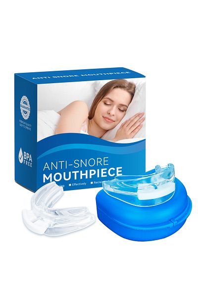 Choice WHITE Adjustable Anti Snoring Mouth Guard Anti-Snoring Mouthpiece Sleeping Devices Bruxism Snoring S