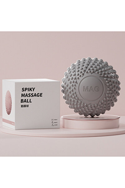 Choice Gray 6.5cm Massage Lacrosse Balls Fascial Ball For Arm Back Foot Massa...