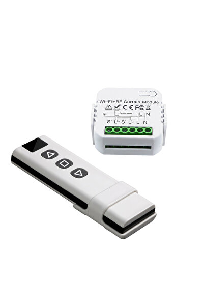 GGBEE 1Switch 1Remote Tuya WiFi Smart Curtain Switch Module 433MHz Smart Curt...