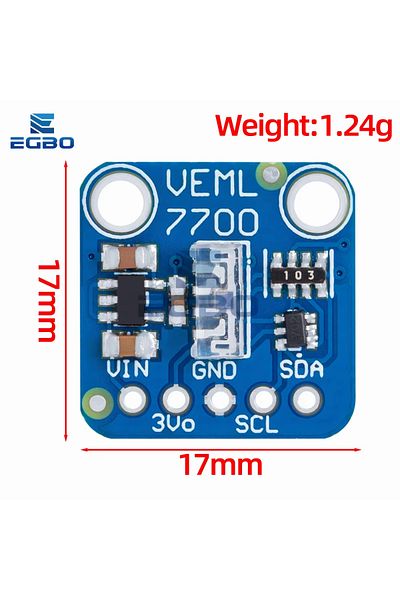 Choice VEML7700 Ambient Light Sensor Module 120k Lux Light measuring Sensor Board 3.3V 5V I2C IIC Interf...