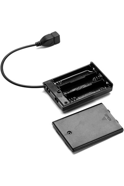 Choice1 3 AA 2/3 AA Battery Holder Battery Case Box Storage 4.5-5V with Cover...