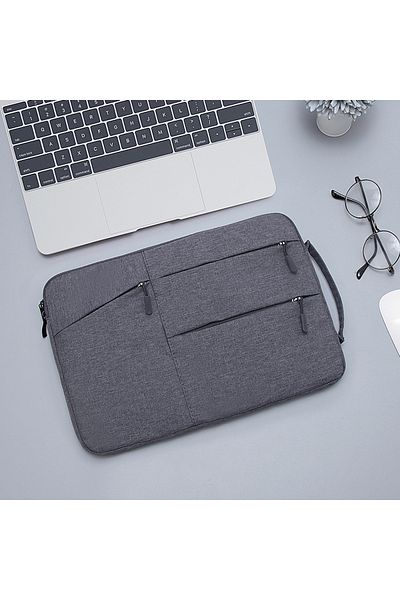 Choice 14 inch Dark Grey Laptop Bag 13.3 15.6 14 inch Waterproof Notebook Case Sleeve For Macbook Air Pro 1