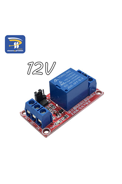 Choice1 لوحة وحدة مرحل 12 فولت 1 قناة 5 فولت 12 فولت لـ Arduino مع مقرن ضوئي ...