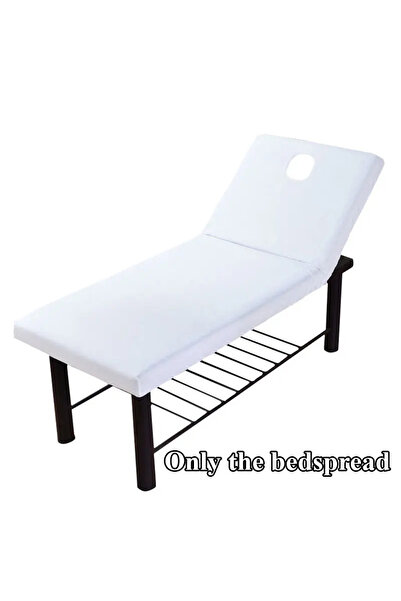 Choice 70x190cm White Quilt Cover SPA Fitted Sheet Massage Table Beauty Salon Massage Bedsheet Soft Face Br