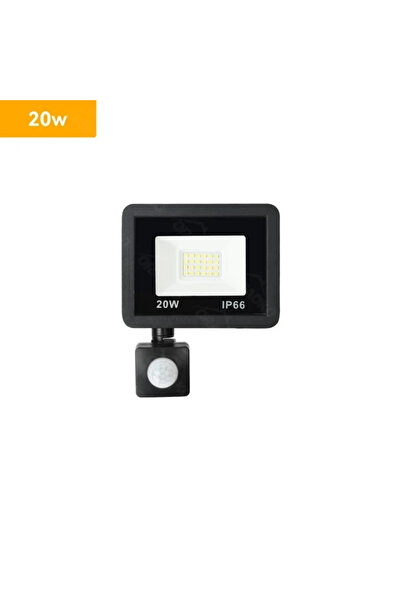 Choice كشاف حائط خارجي مزود بمستشعر حركة LED بقوة 20 وات، ضوء أبيض 100 وات 50...