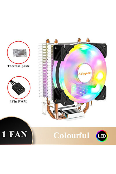 Choice13 مبرد هواء لوحدة المعالجة المركزية Aurora-4PIN-1Fan LGA2011-X79-X99-E5 ذو لون ثابت X79 X99 معالج PWM ثلاثي/رباعي الدبابيس Cooli