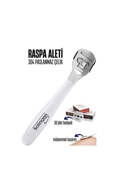 ModaCar Raspa Aleti 30 Jilet Yedekli Solingen Profesyonel