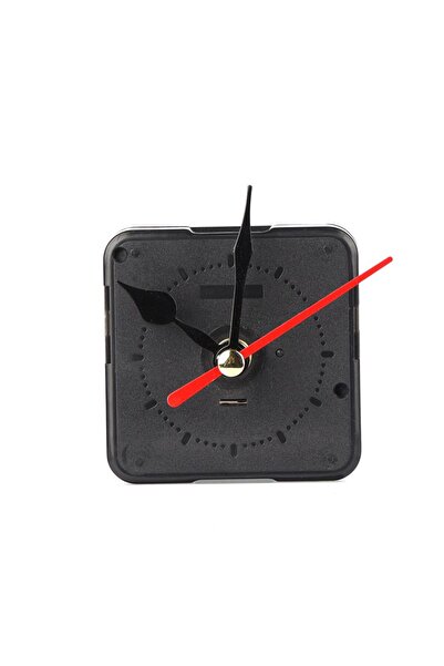Choice shaft length 12mm Classic Quartz Clock Movement Mechanism Black Metal Parts Repair DIY