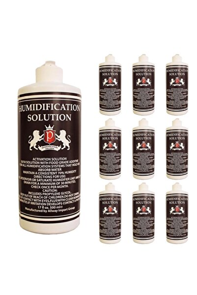 tbek T-BEK Humidor %70 Saf Su Nemlendirici Solüsyon 500ml x10 Eco Paket