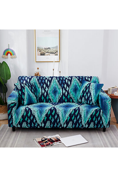 Choice غطاء أريكة مطبوع كبير الحجم 17 لونًا لجميع المواسم، يتميز بمرونة عالية...