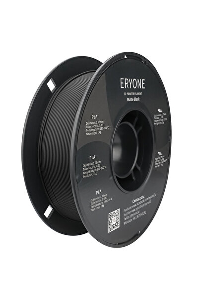 Choice7 خيوط PLA سوداء غير لامعة من ERYONE للطباعة ثلاثية الأبعاد، متوفرة بألوان متعددة، تخفيضات كبيرة 1 كجم من خيوط PLA غير لامعة