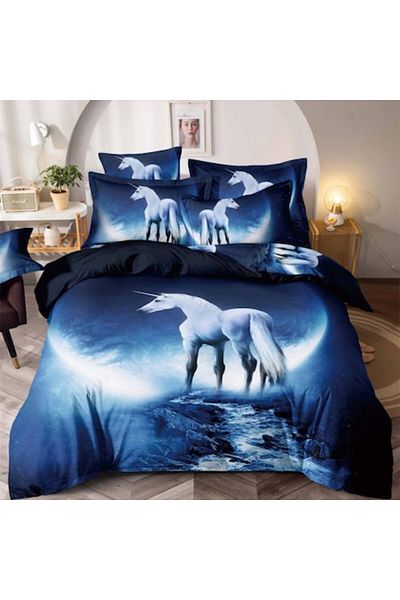 JOJO HOME Double Bed Linen Set, 6 pieces, J3DD-3, print, 235 x 240 cm
