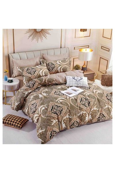 OEM Elegant Double Bed Sheet Set, 6 Pieces, Cotton Finet