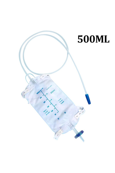 Choice كيس تصريف 500 مل 500 مل/750 مل/1000 مل كيس جمع البول كيس التبول كيس قس...